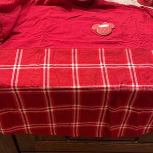 Red Adult Disney spirit jersey Shirt with Bear Design